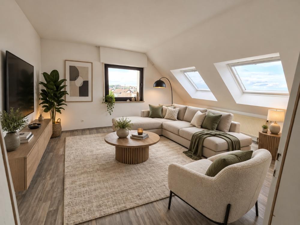 Einrichtungsvorschlag Wohnzimmer